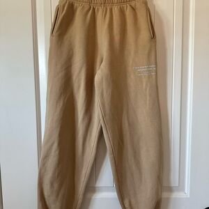 PacSun PLAYBOY Logo Collection Tan Sweatpants Size XS